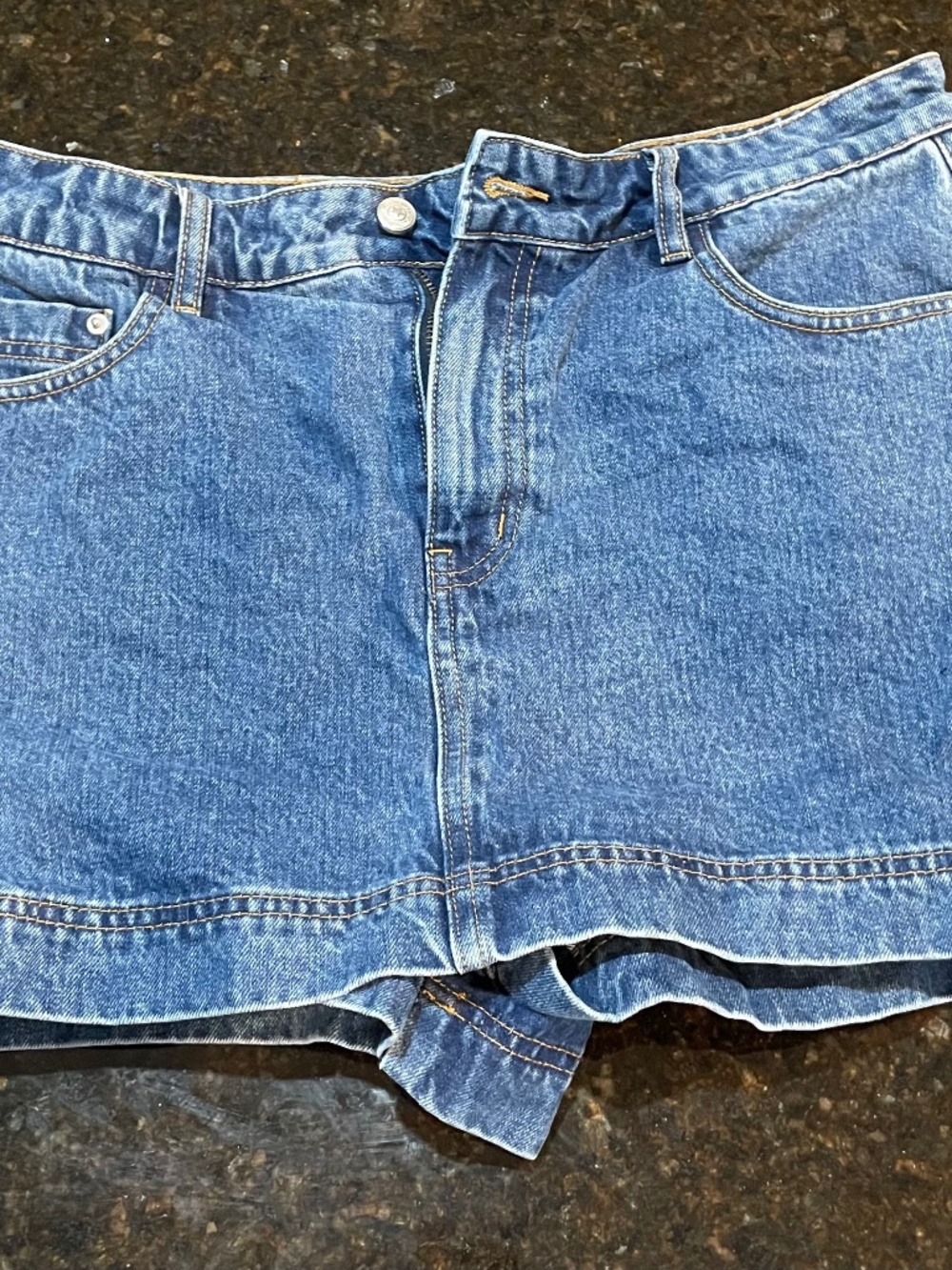 Princess Polly, Jean Skort, Size 10 US